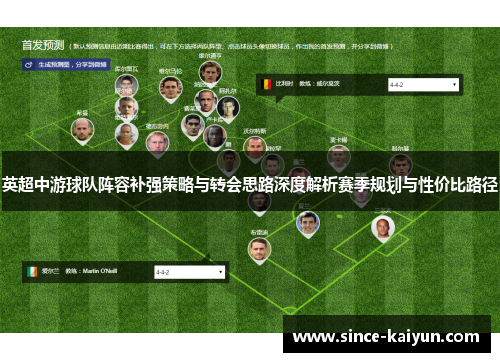 英超中游球队阵容补强策略与转会思路深度解析赛季规划与性价比路径